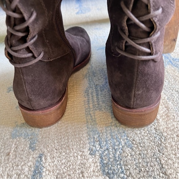 Sofft Womens Sharnell II SUEDE LACE BACK TALL BOOTS SIZE 10 EUC - Picture 6 of 12